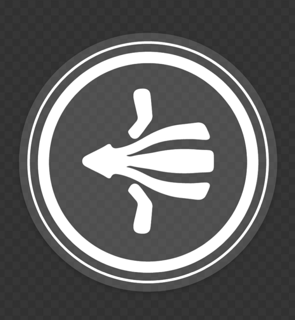 Release the Kraken squid launcher round sticker