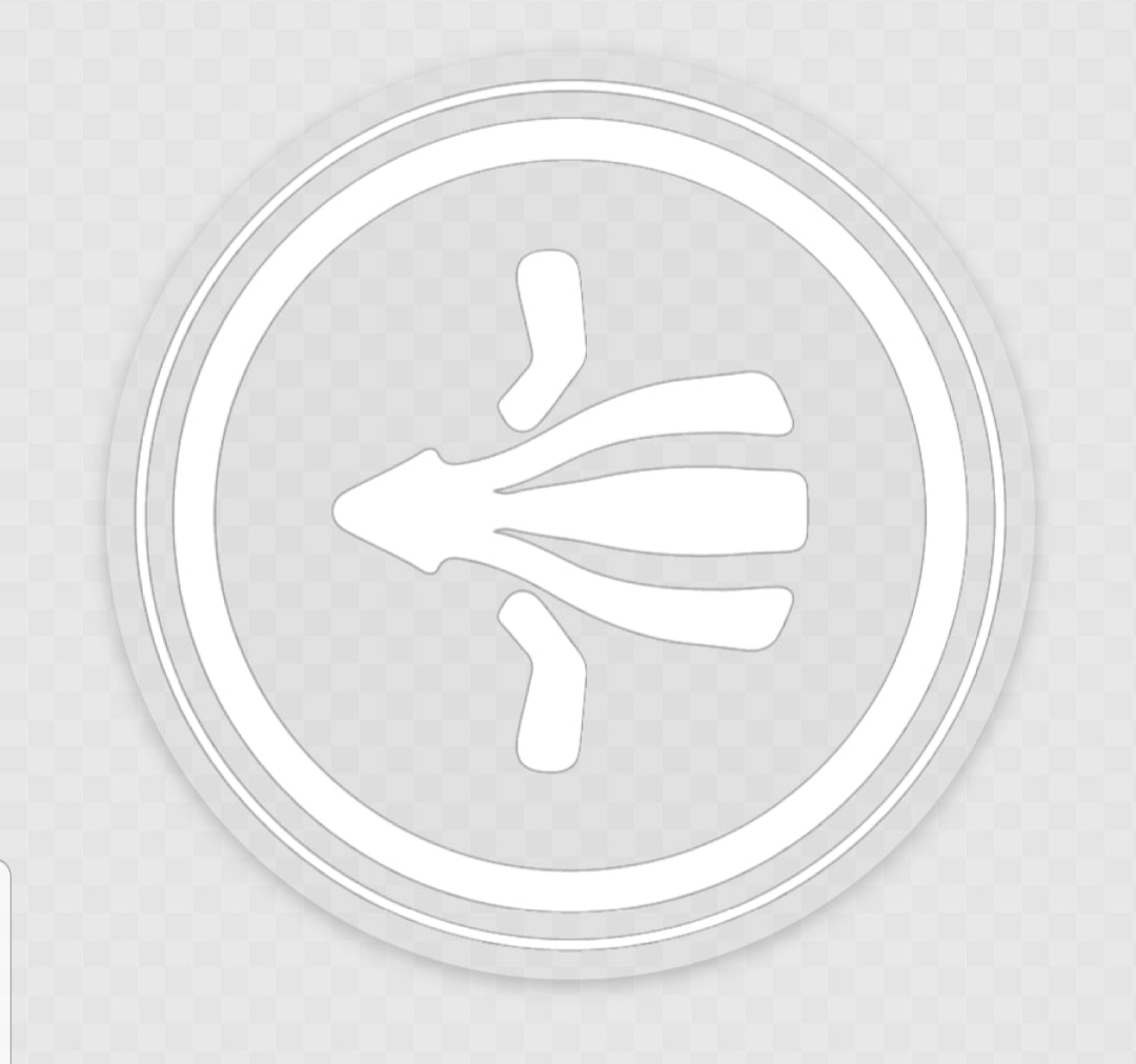 Release the Kraken squid launcher round sticker