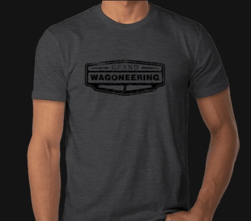 Mens Distressed Logo T-shirt