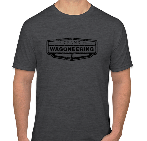 Mens Distressed Logo T-shirt