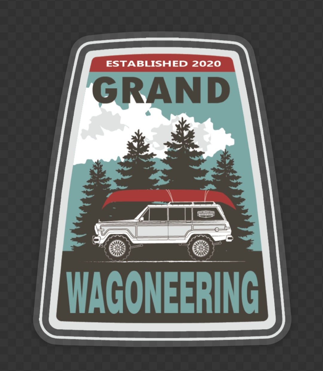 Grand Wagoneering Adventure sticker